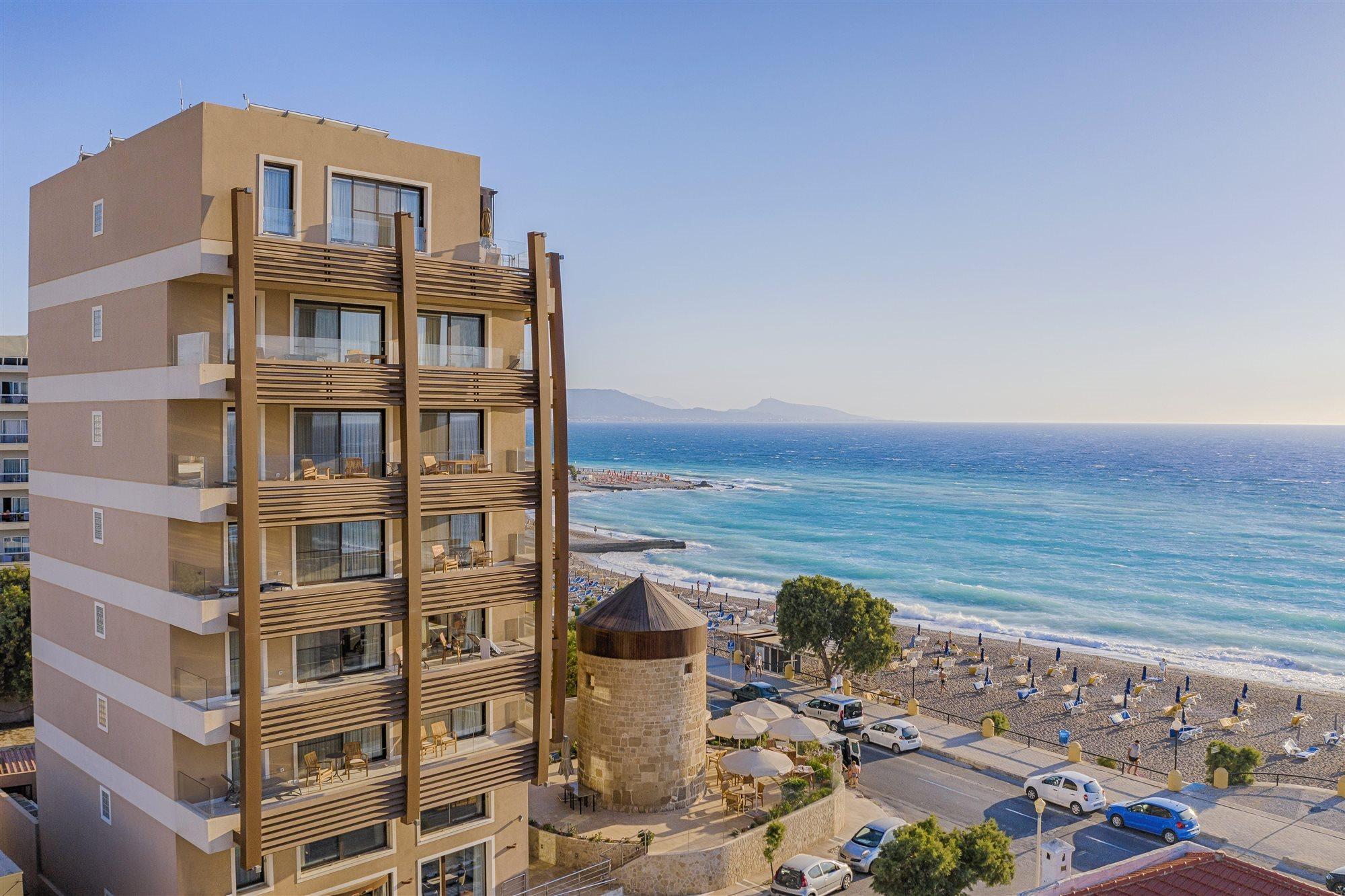 Bellevue On The Beach Suites Rhodes City Екстериор снимка
